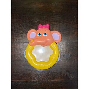 Vintage Baby Toddler‎ Musical Elephant Tambourine Instrument Toy Rattle